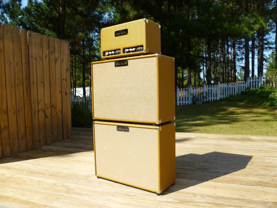 image for Twin 50 with two 4x10"; Cabinets basking in the NC sun